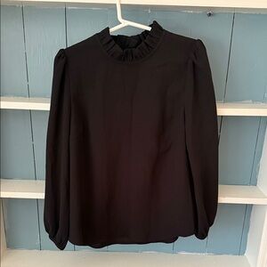 NWOT JCrew Black Women's Top